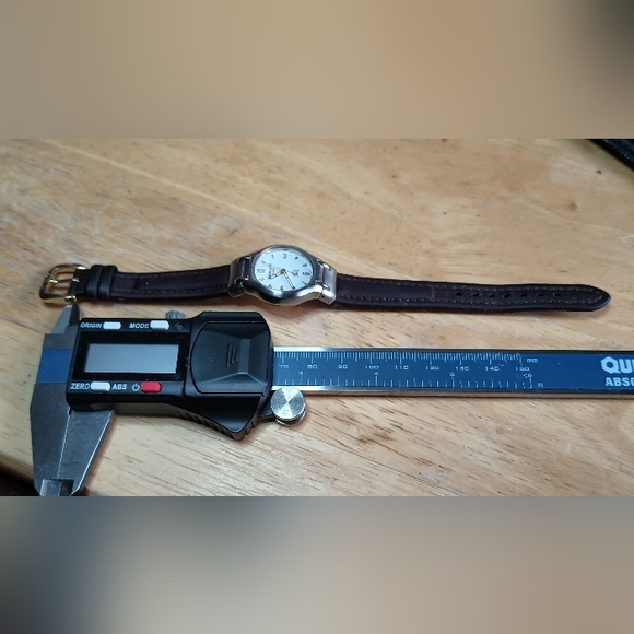 XVery early Roscani Paris watch 25mm SS case, white face 23K Gold plated details - Picture 6 of 14